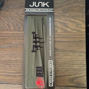 JUNK brand army green headband